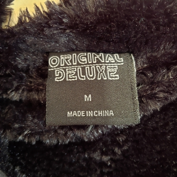 Original Deluxe Jacket Mens M Medium Zip Up Hooded - Picture 5 of 6